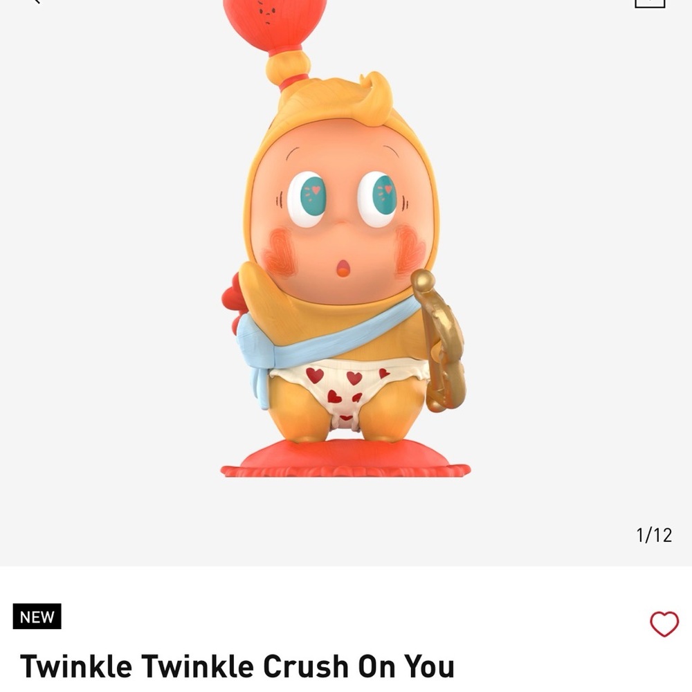 Pop Mart Twinkle Twinkle Crush On You Series- Nerdy Cupid